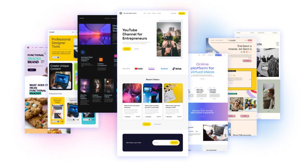 تصميم المواقع الالكترونية 4 هل لديك فكرة رائعة لموقع ويب ولكن لا تعرف من أين تبدأ؟ نحن هنا لمساعدتك!